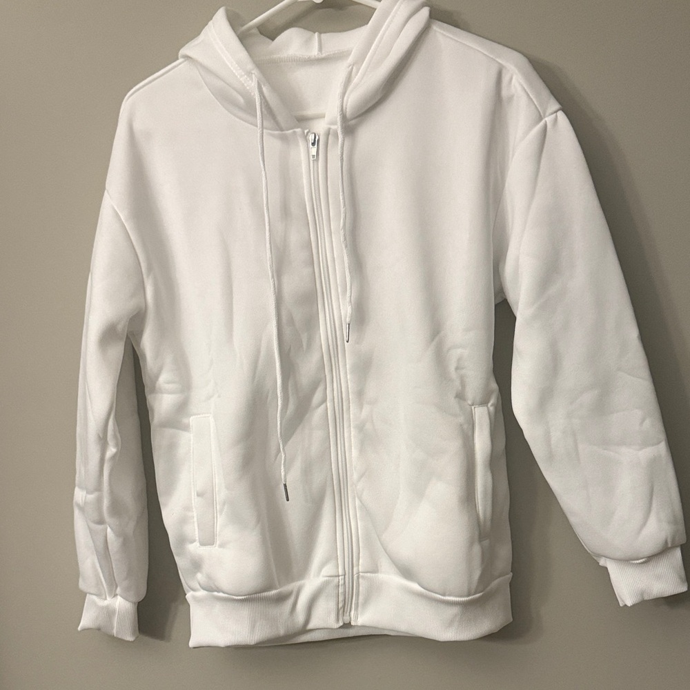 Hoodie. Classic White Kids